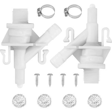 Puxyblue 385311641 Lot de 2 valves d'eau (1/5)