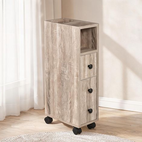 Armoire de rangement 3 niveaux 18 x 30 x 68,5 cm (1/5)