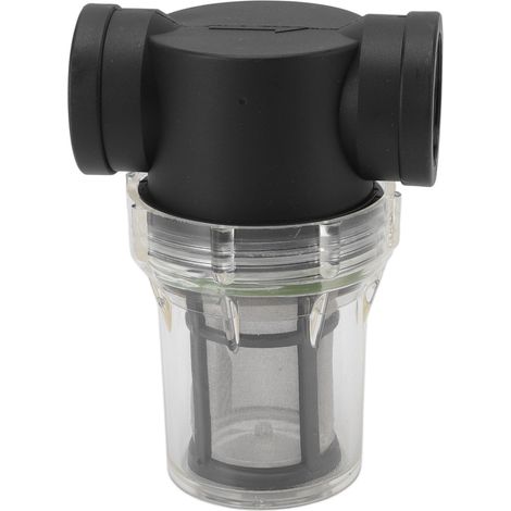 Filtre à tuyau en plastique pour l'arrosage du jardin, préfiltre à sédiments et impuretés pour nettoyeur haute pression G1 100 mesh (1/5)