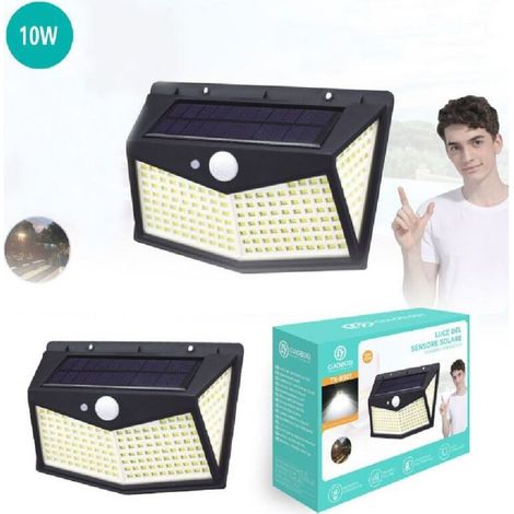 Lampe Solaire Photovoltaïque Avec Capteur De Lumière 212 Led Pour Jardin Extérieur Tx-9501 (1/5)