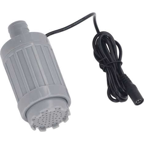 Pompe submersible CC 5 m de hauteur de refoulement, moteur sans balais, fonctionnement silencieux, pompe à eau pour fontaine, 12 V CC (1/5)