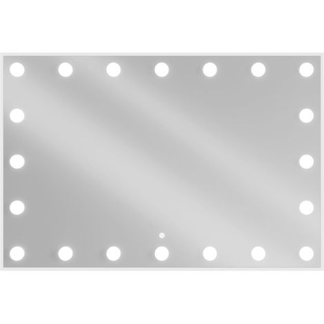Mexen Dona espejo de baño iluminado 100 x 80 cm, LED 6000K, antivaho - 9818-100-080-611-00 (1/5)