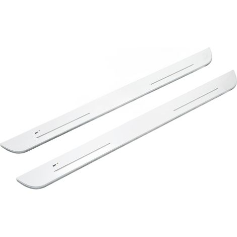 Éclairage de pédale de portière de voiture, protection de seuil de porte à induction magnétique colorée, lampe de protection avant (1/5)