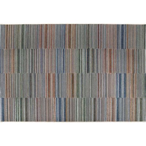 Tapis extérieur en polypropylène Bianca lagon 170 x 120 cm (1/4)
