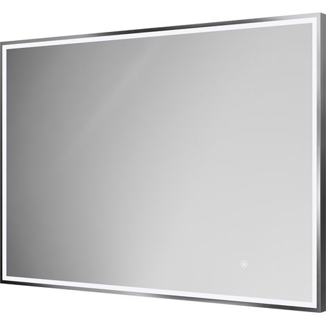 Madison Polished Chrome 1000mm x 700mm Illuminated Dimmable LED Mirror with Demister and Touch Sensor (1/5)