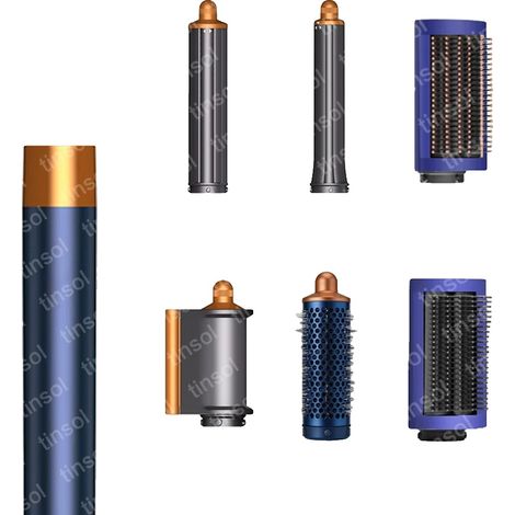 Secador de pelo multifuncional, alto rendimiento, 6 en 1 - BLUE TREASURE, enchufe europeo de 220V-240V (1/2)
