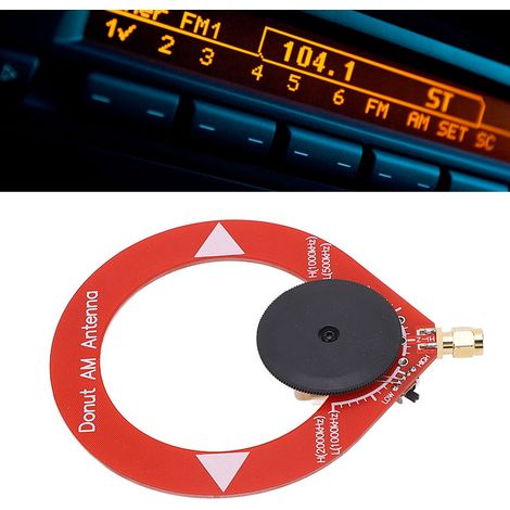 Émetteur-récepteur ondes moyennes en forme de beignet, mini-émetteur-récepteur en anneau AM (1/5)