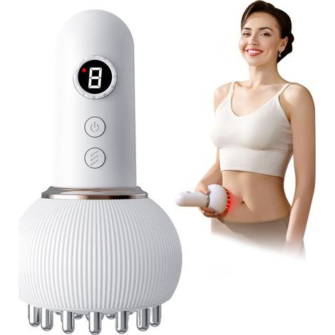 Masseur Anti Cellulite 3 Modes, Massage Minceur Appareil à 9 Vitesses, Aide à Réduire les Vergetures et la Cellulite, Appareil de Modelage Corporel pour Jambes, Cuisses, Ventre, Fessiers (1/5)