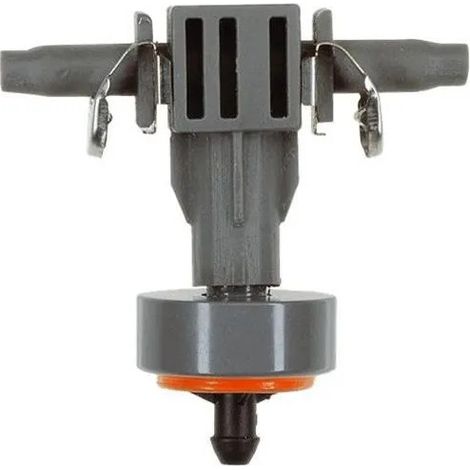 Gocciolatore in linea per tubo da 4,6mm 2 L/H con regolatore di pressione (10 pezzi)
