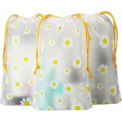 Set mit 10 Aufbewahrungsbeuteln, Schuhbeutel, multifunktionale transparente Reisekosmetiktasche (Schuhe nicht enthalten) (1/2)