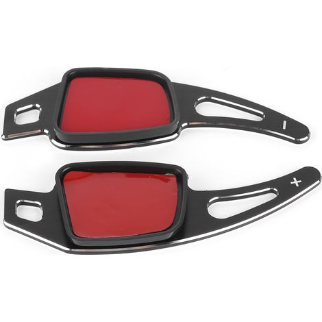 2 Extensions de palettes de changement de vitesse Aluminium pour volant, compatible A3 A4 A5 Q2 Q5 Q7, kit de 2 pièces, levier de commande sport. (1/5)