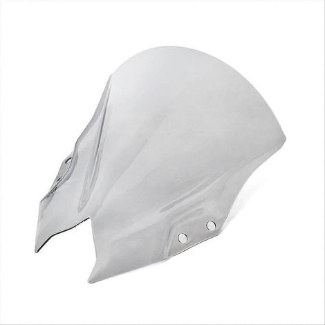 Pare-brise moto protecteur fumé anti-vent, écran pare-vent universel teinté, bouclier de guidon résistant aux intempéries, accessoire de remplacement pour casque et conduite. (1/5)