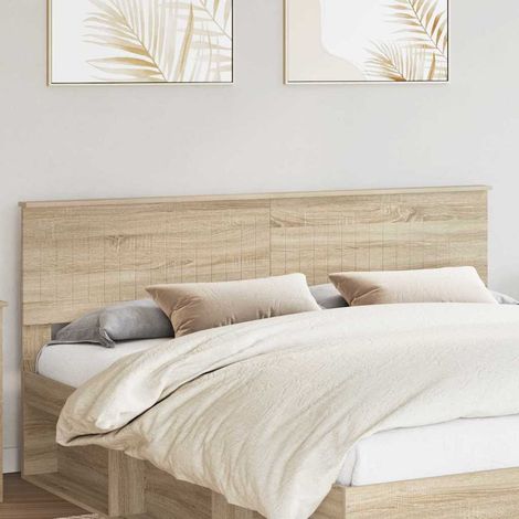 Cabecero Roble Sonoma Madera contrachapada vidaXL (1/5)
