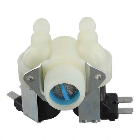 Double vanne d'arrivée d'eau avec électrovanne pour tambour automatique-SSZFV (1/5)