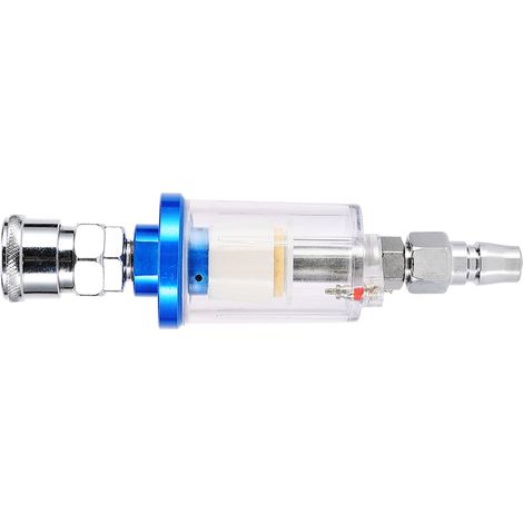 Pistolet Pulvérisation Filtre Air Séparateur Humidité Peinture Purge Eau Régulateur Pression Adaptateur Mâle Femelle 1/4 (1/5)
