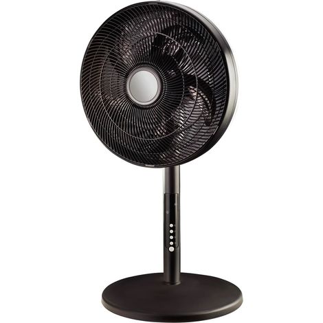Ventilatore A Piantana Allungabile In Altezza Con Potenza 70 W Completo Di Lampada A Luce LED