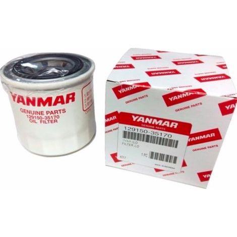 FILTRE A HUILE ORIGINE - MOTEUR YANMAR 2TNE68, MOTEUR MITSUBISHI (1/2)
