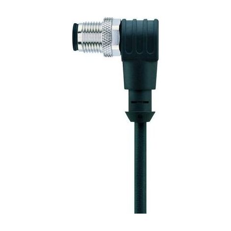 Escha 8046929 Connettore confezionato per sensore o attuatore M12 Spina angolata 2.00 m Numero di poli: 12 1 pz. (1/3)