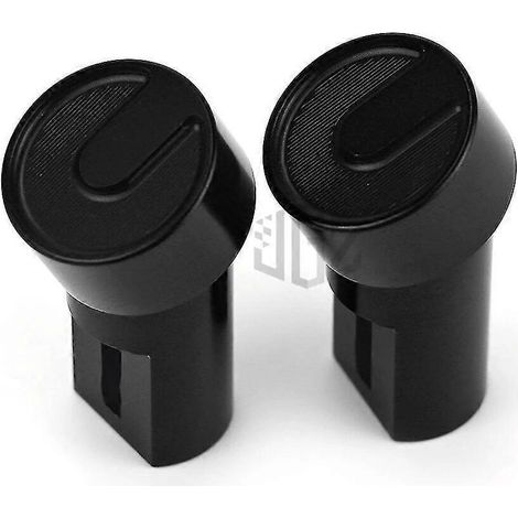 CNC-gefräste Abdeckkappe für die Öffnung des Motorrad-Rückspiegels, passend für Vespa GTS 250, 300, GTV, Sprint, Primavera 150, LXV, PX, LX 50, S125 – Schwarz, ohne Logo