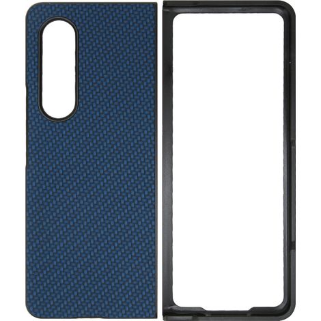 Un'elegante custodia protettiva per il Samsung Galaxy Z Fold 3, realizzata in materiale altamente elastico per garantire durata e compatibile con la ricarica wireless per un facile utilizzo. (1/2)