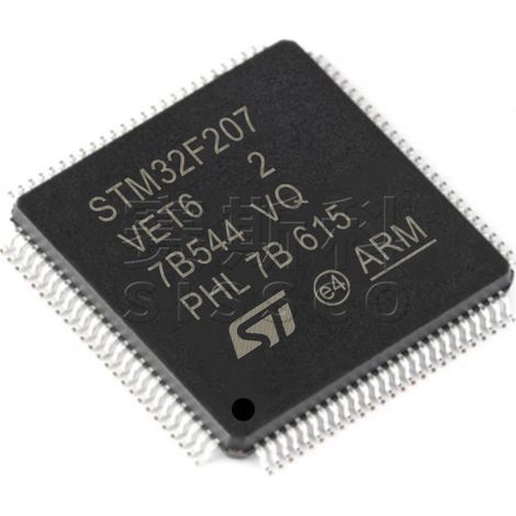 Elektronische Chips STM32F207VET6 und STM32F207VFT6, elektronische Bauteile, 5 Einheiten zum Zusammenbau
