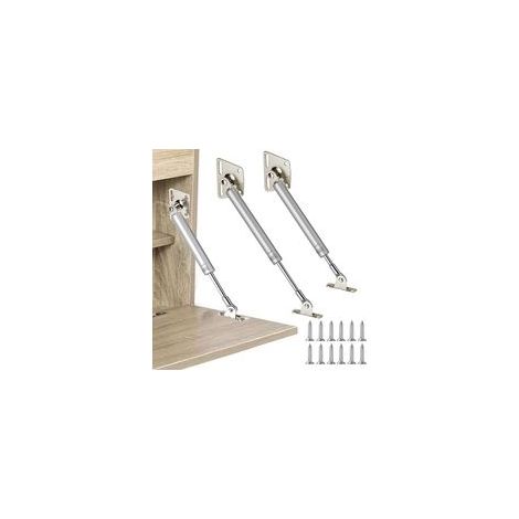 Charnières abattantes 100N pour meuble, lot de 2