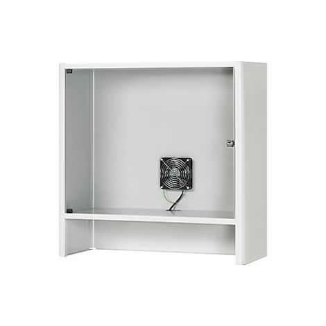 Monitorgehäuse mit integriertem Aktivlüfter  HxBxT 710 x 720 x