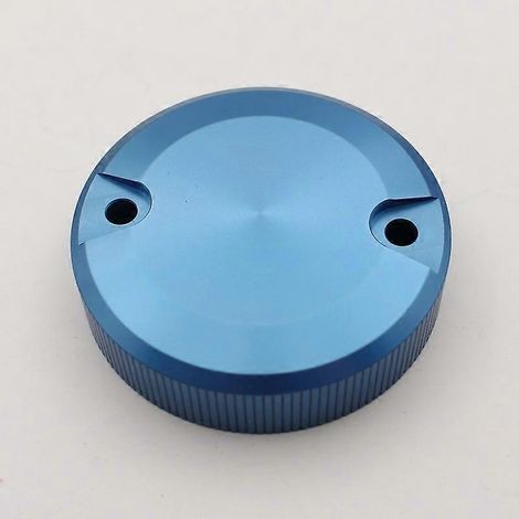 Modification de moto, bouchon de pompe à frein CNC, bouchon de godet à carburant, bouchon de godet à pompe à poussoir direct, couvercle de pot rond, accessoires de couvercle en alliage d'aluminium (1  (1/5)