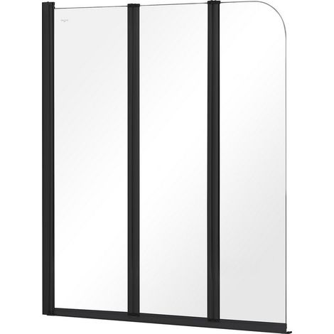 Pare-baignoire Prime Black 3 120x140cm (1/3)