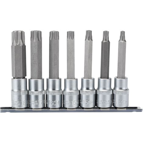 Draper 1/2" Sq. Dr. Draper TX-STAR Security Socket Bit Set (7 Piece) (16338) (1/5)