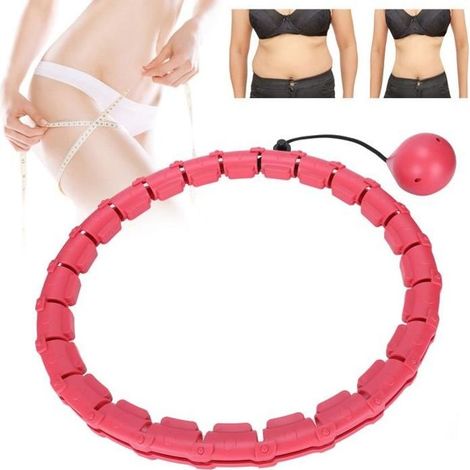 Cerceau d\'Exercice - YOSOO - LS008 - Taille Réglable - Fitness - Couleur Rouge-Ywey (1/4)