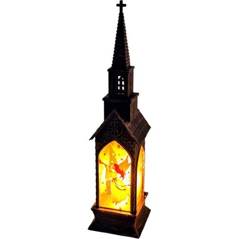 Lanterna a LED per chiesa, luce calda / NT7567 / 22,5x5,3 cm / 3xlr44 / wil-111 / batterie incluse (1/4)