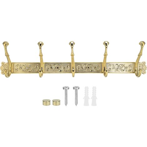 Cintre Antique en alliage de Zinc, Style européen, crochet pour manteau de salle de bain, pour suspendre manteaux, vestes, chapeaux, serviettes