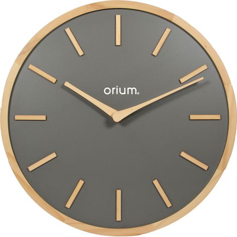 Horloge analogique Elegance Ø30cm - Gris - Orium (1/3)