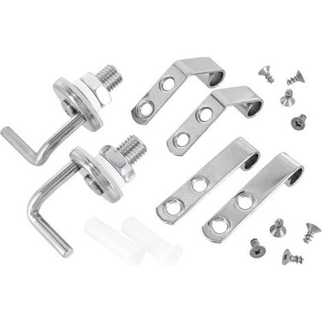 IS Scharniere Tizio, für WC K7188, Chrom