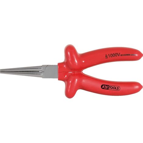 Pince à bec demi-rond Longueur 200 mm (1/2)