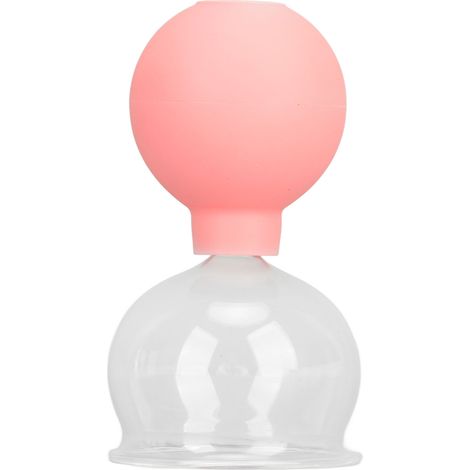 Tasse de Ventouse en Verre et Silicone pour Massage Facial et Soins de la Peau - Modèle 5 (1/5)