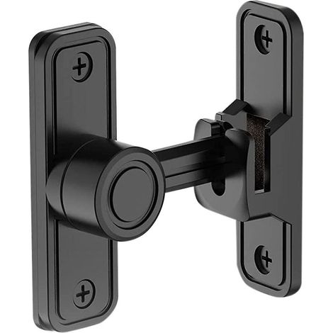 Verrous de portail robustes, verrou d'angle droit pour porte de grange, verrou antivol pour porte coulissante de jardin. (1/5)