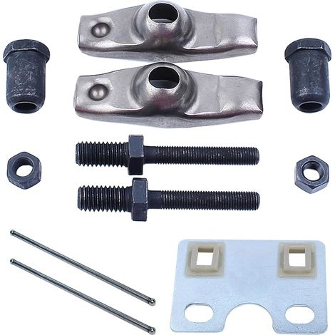 Kit de culbuteurs de plaque de guidage de tige de poussoir pour Honda GX340 GX390 Chinois 188F 11 / 13HP Moteur à essence Moteur Générateur Pompe à eau (1/5)