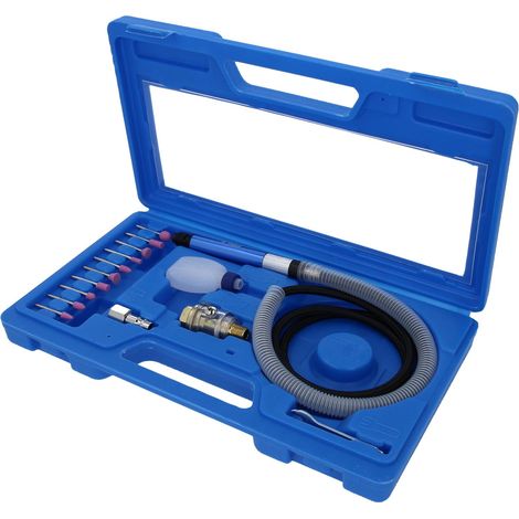BRILLIANT TOOLS  Juego de  amoladora neumática  tipo lápiz,  16 piezas  - BT160710 (1/4)