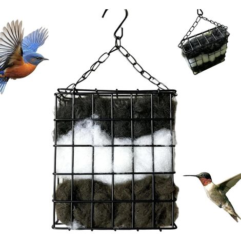 für Vögel mit Deko für Garten quadratisch mit Haken