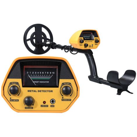 Détecteurs de Métaux Haute Précision Hauteur Réglable 78-108cm, Professionnel Détecteurs de Métaux Bobine de Recherche Étanche de 25 cm Profondeur Maximale 20 cm avec pour Enfants et Adultes (1/5)