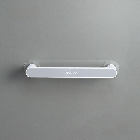 Porte-serviettes de bain style nordique, simple et créatif, à ventouse, sans perforation, pour toilettes et salle de bain (gris court) (1/5)