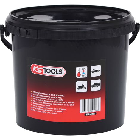 KS TOOLS  Pasta de  montaje de  neumáticos  5 kg  negro  - 100.4015 (1/5)