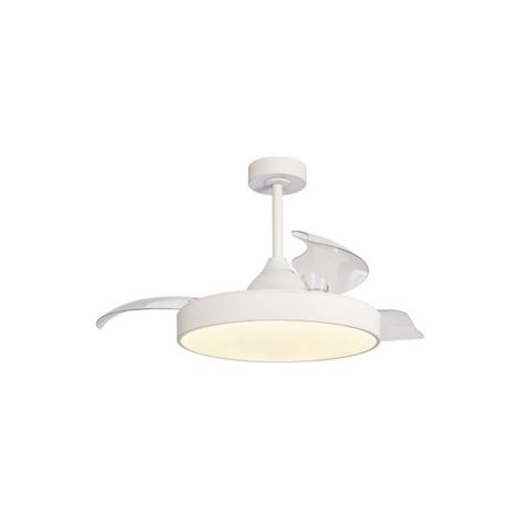 Mantra Ventilador de techo LED ALASKA Mini 45W blanco 2700K-5000K 2500 Lm (1/3)