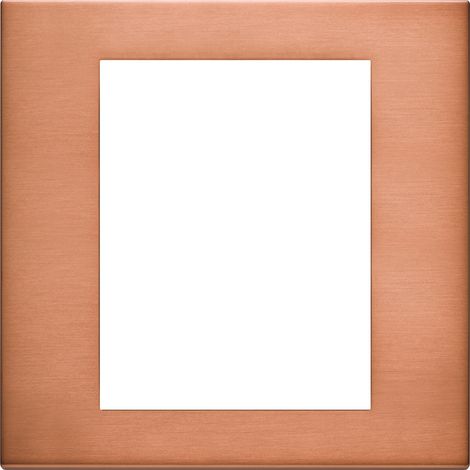 VIMAR - 22668.86 Placca 8M rame spazzolato