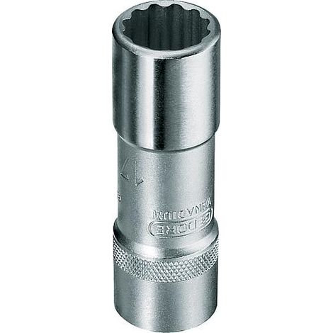 GEDORE Douille pour tournevis long, profil UD Type D 19 L 10 (1/2)