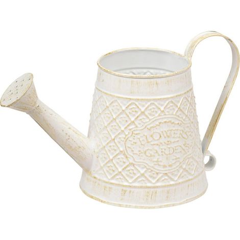 Arrosoir en Métal "Tino" 27cm Blanc (1/3)