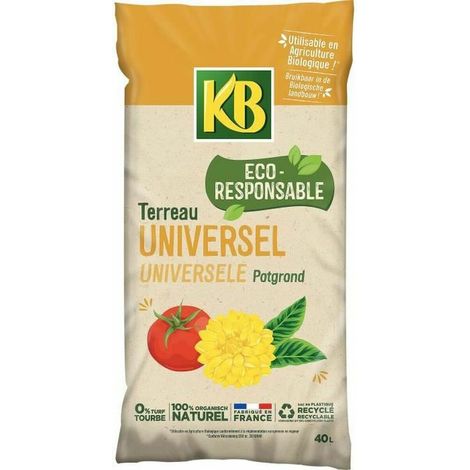 Kb Universaler Erde 40L Natürlich für Gartenarbeit