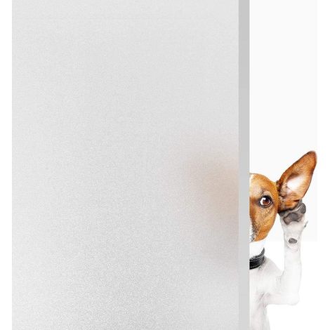 Film occultant fenêtre électrostatique 45x200cm – Protection UV 96% – Réutilisable sans résidu – Pour bureaux et salles de bain (1/5)